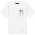 Amiri white paint drip