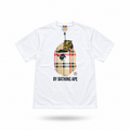Bape Burberry white